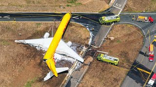 This DHL Plane Spun off the Runway and Broke in Half