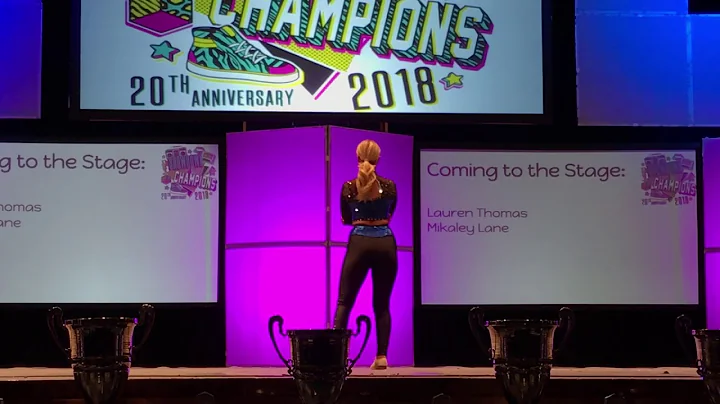 Lauren Thomas clogging solo to Rise Up by Andra Day