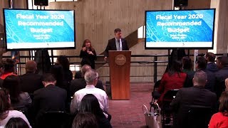 Mayor Walsh Unveils Budget Plans