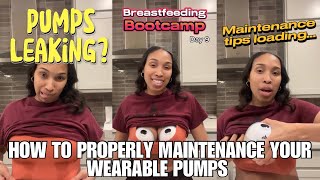 How to Assemble, Maintenance and Use Your J35 Breast Pumps Correctly | BreastFeeding Bootcamp Day 9
