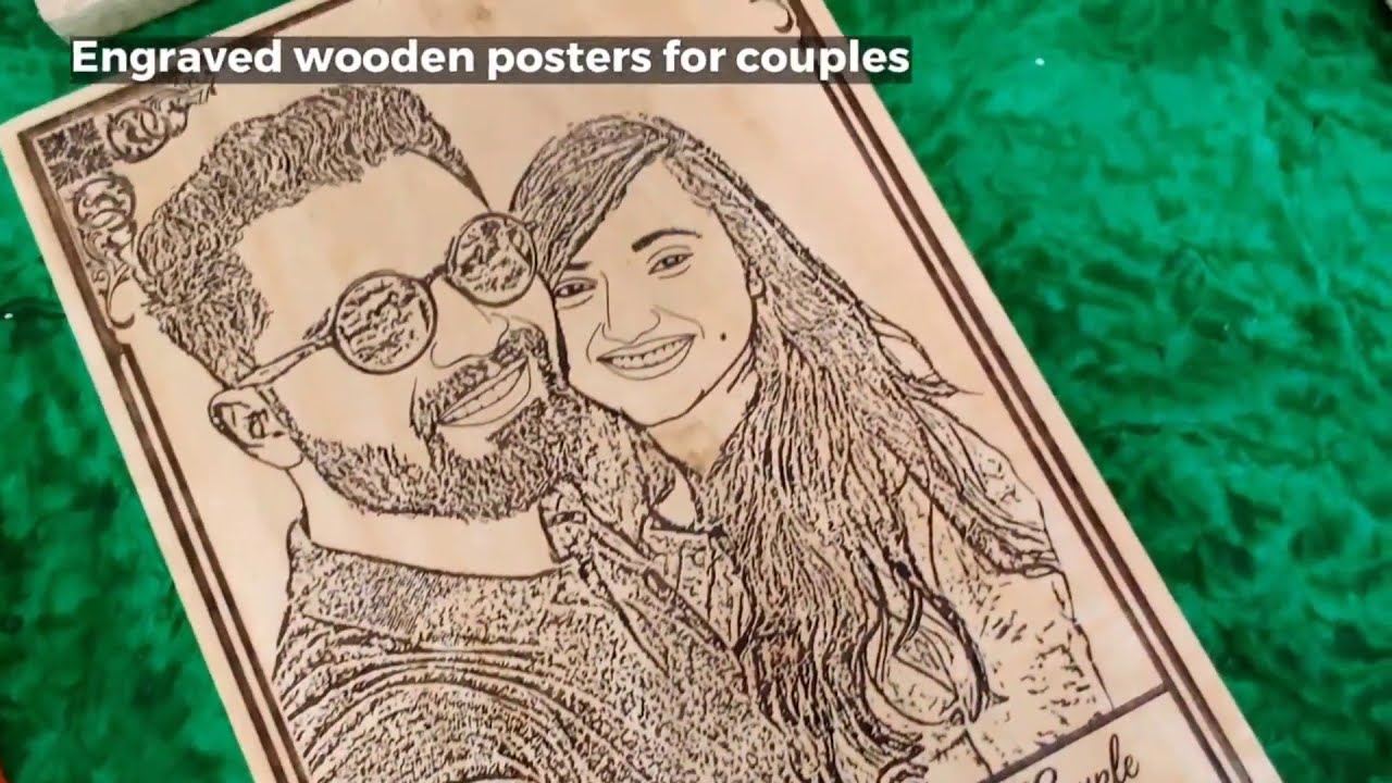 Personalized Gifts | Engraved Wooden Gifts | Photo Engraving On Wood |