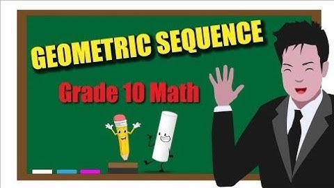 #ChalkatLapis Chalk at Lapis (Grade 10 Math - Geometric Sequence Tagalog Math Tutorial)