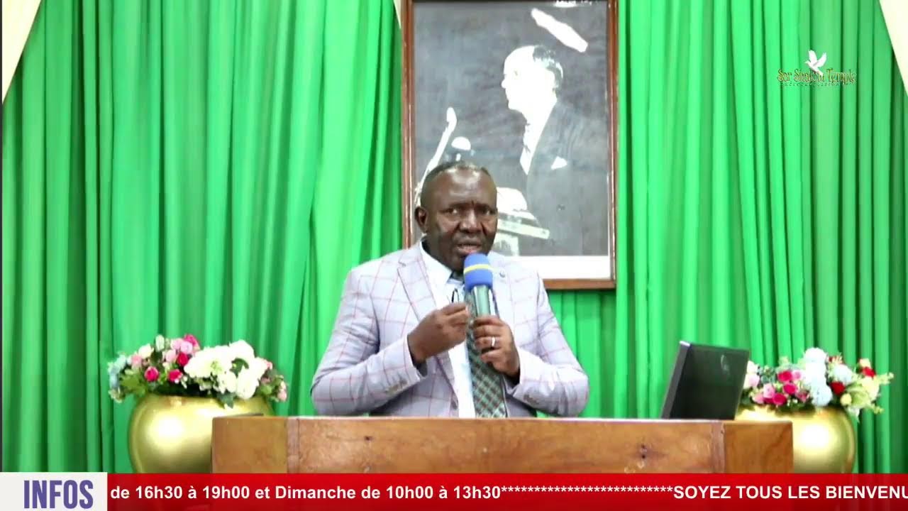 CULTE DU DIMANCHE 01.03.2026 // AU CARREFOUR DU TEMPS  // Past Hubert KDIMA