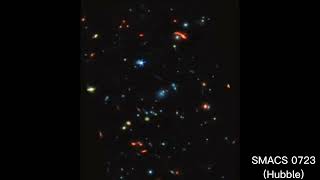 Hubble vs JWST photos comparison....✨✨
