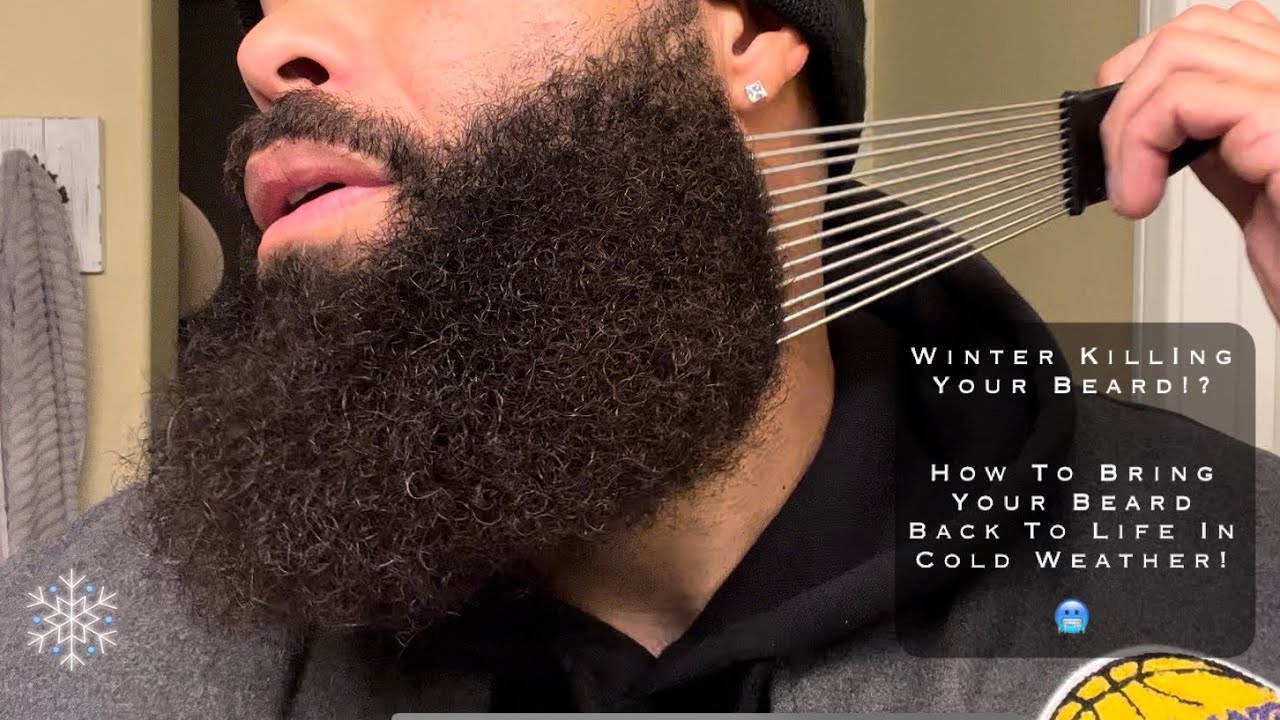 Winter can leave your beard feeling lifeless - here's a few tips to keep  winter woes at bay