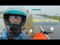 Cyclone Mein Fasa! | Ghar Se Nikla Dussehra Ke Din | Gopalpur to Vizag on hunter 350