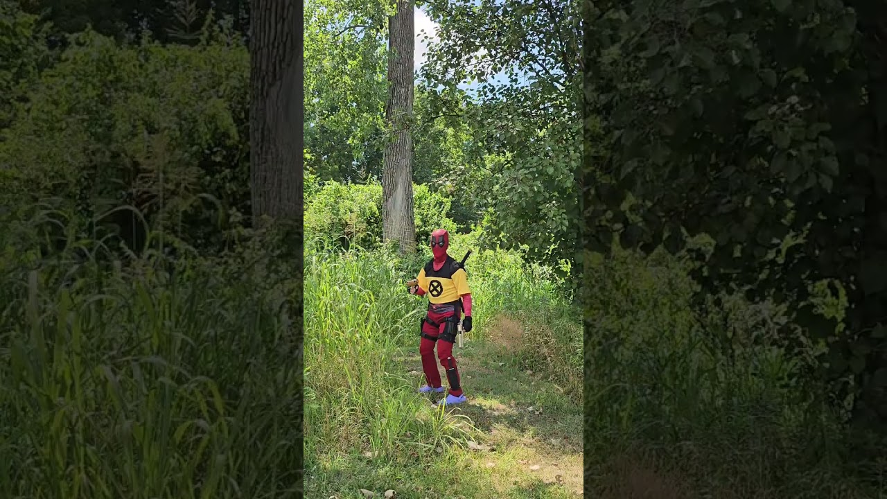 If Deadpool was in the Jurassic Park movies.