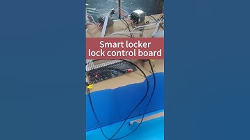 Smart storage lockers manufacturer lock system test #smartlockernetwork #smartcabinet #smartstorage