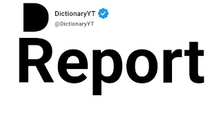 Report Synonyms | Thesaurus | Similar Words 