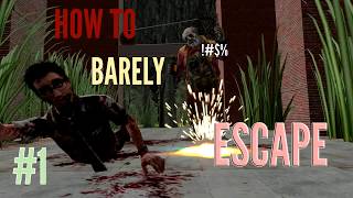 Dead by Daylight - How to barely escape 1 [EPIC WIN/Close call]