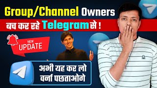 How to Protect Your Telegram Group & Channel from Telegram ?