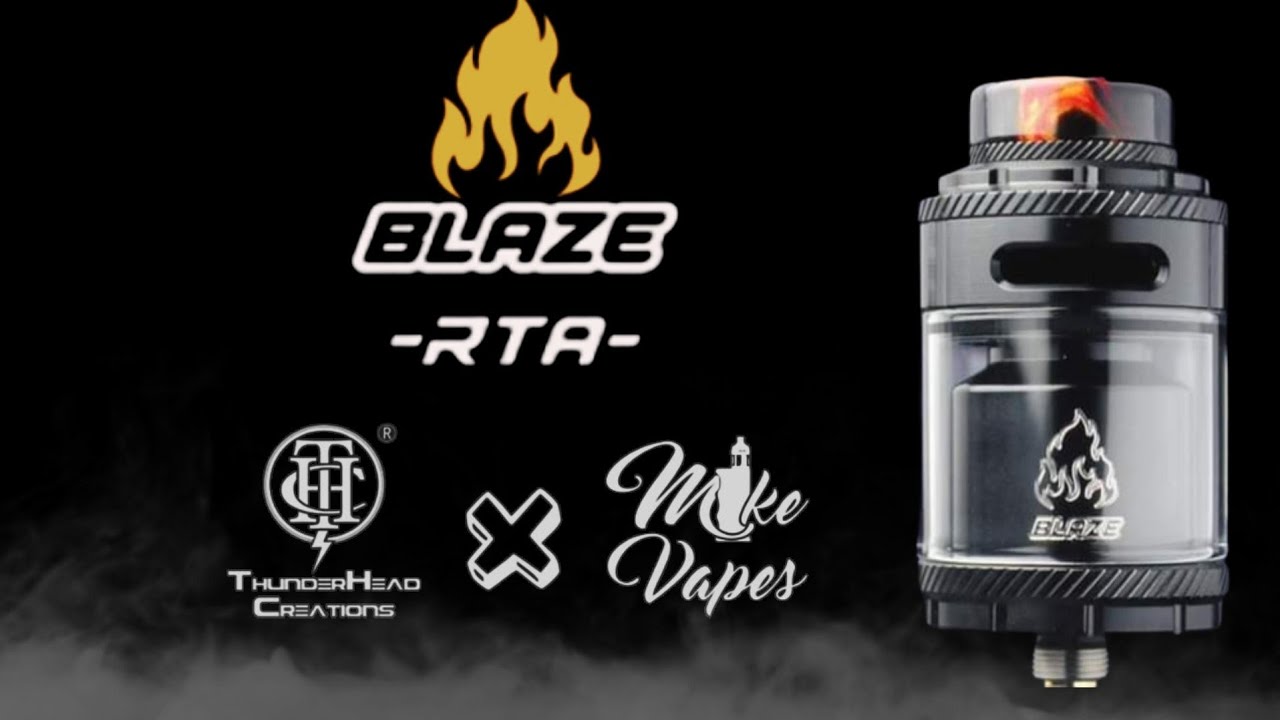 Blaze Rta by ThunderHead Creations & Mike Vapes - YouTube