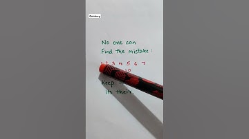 Can you find the mistake? #shorts​ #iqtest​ #quiz #puzzle