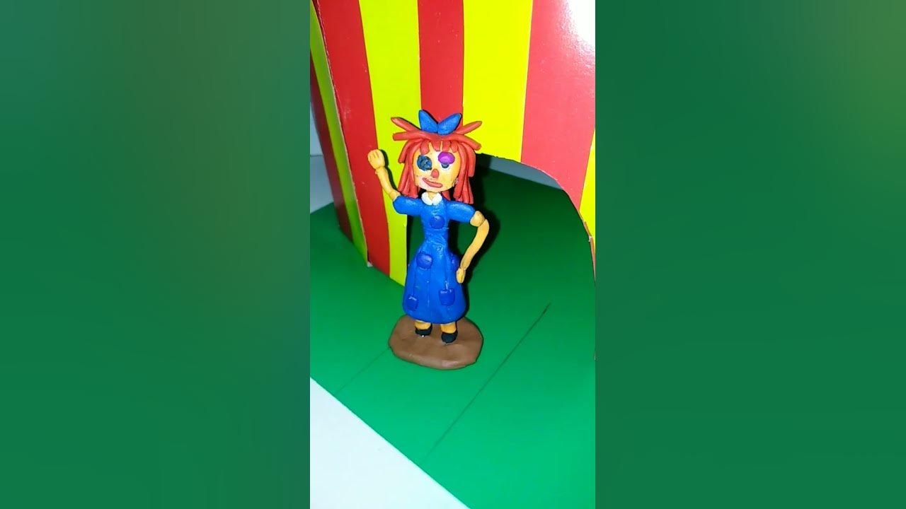 Все персонажи из Цифрового Цирка из пластилина #лепка #Цифровой_цирк # ...