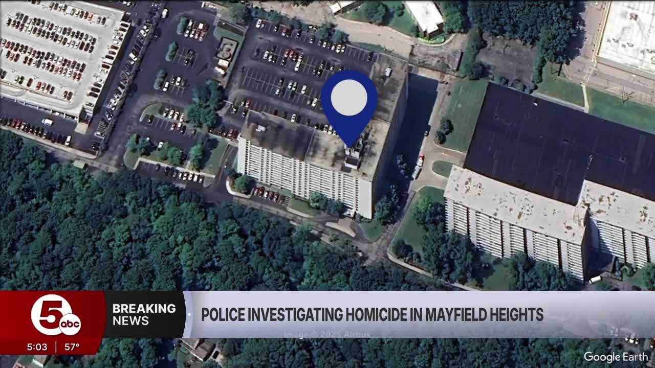 Police investigate suspected homicide in Mayfield Heights