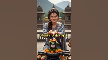 मेरे महादेव दिवाली आ रही है ! Mahadev Status Video ! #mahadev​ #shiv​ #trending​ #shorts