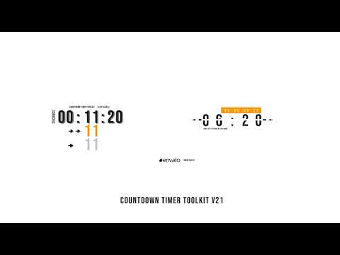 029  Countdown Timer Toolkit V21 Template for Adobe Premiere Pro