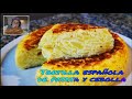 TORTILLA DE PATATA Y CEBOLLA ESPAÑOLA HolaSoyMiris