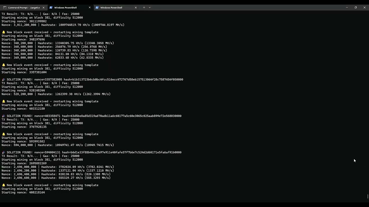 First Time in the World -PoW Smart Contract Token- on XELIS DAG – Fully Confidential .