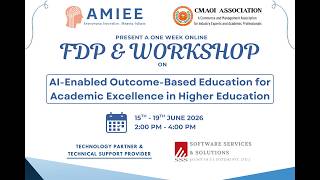 FDP on AI-Enabled Outcome-Based Education for Academic Excellence in Higher Education - Day 5
