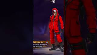 Top Neon Criminal With Money Dance Emote  freefire shorts