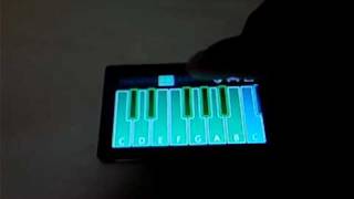 Piano on Zune HD screenshot 1