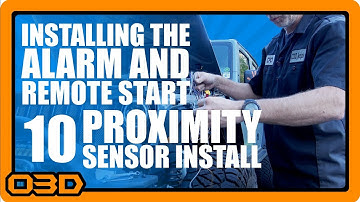 10 - Alarm and Remote Start - Proximity Sensor Install - Howto - OMEGA Excalibur AU-94TM Prox
