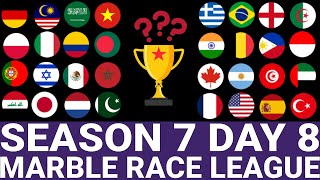 Marble Race League Season 7 DAY 8 Marble Race in Algodoo