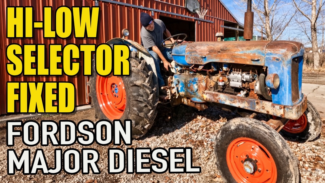 Seized Shaft & Worn Keyway – Fordson Major High/Low Range Repair