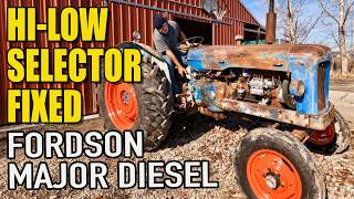 Seized Shaft & Worn Keyway – Fordson Major High/Low Range Repair