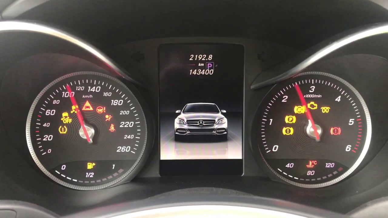 Mercedes-Benz C220 CDi W205 Cold Start
