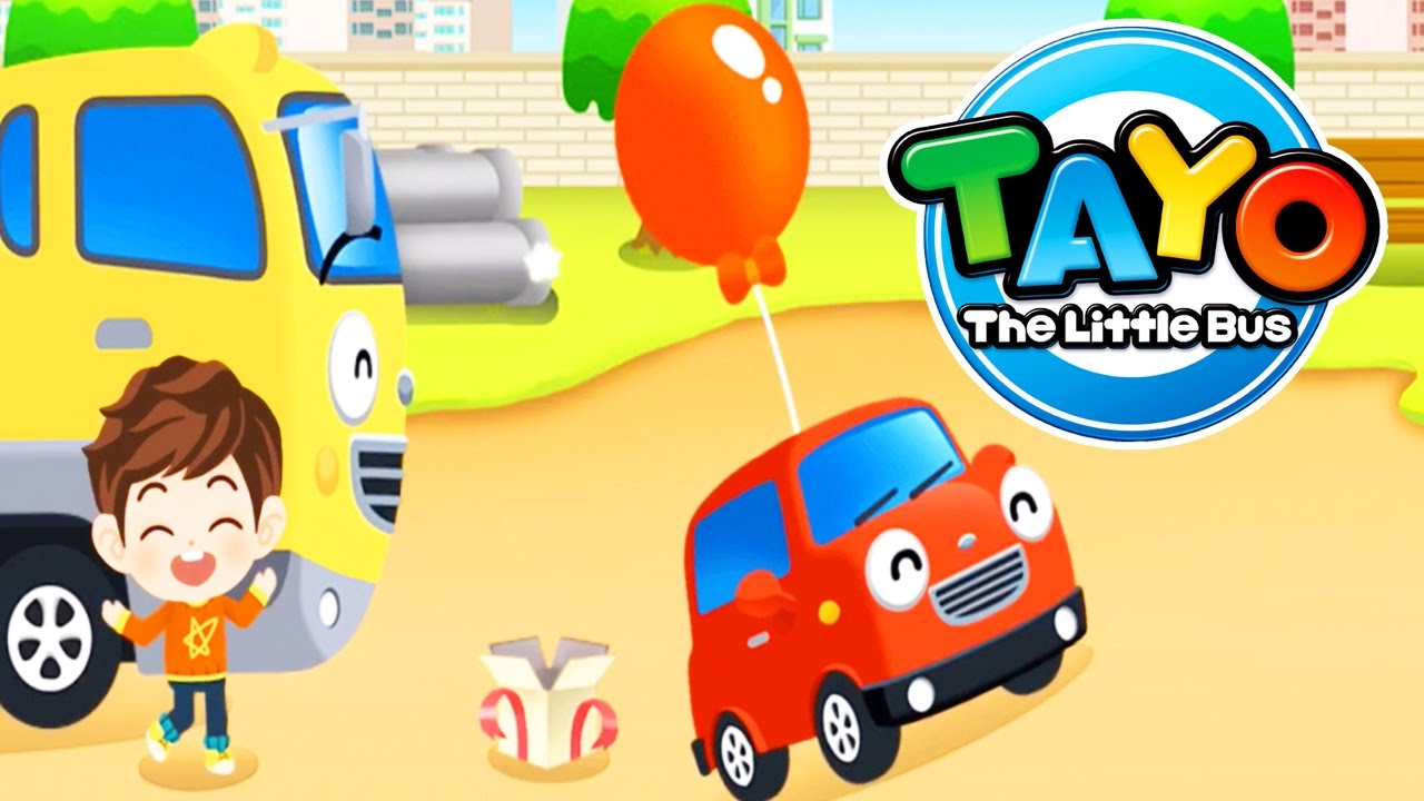 Tayo the Little Bus English Game Carry and the Balloon YouTube