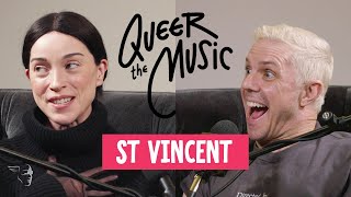 St Vincent Sits with Jake Sheers to discuss her Illustrious Career | Queer the Music