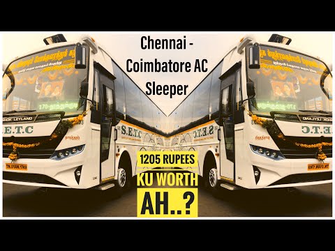 SETC Made me Upset again | New SETC 2.0 Bus Review | Mg Leera | AC Sleeper Bus