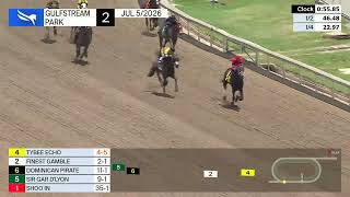Gulfstream Park July 5, 2026 Race 2