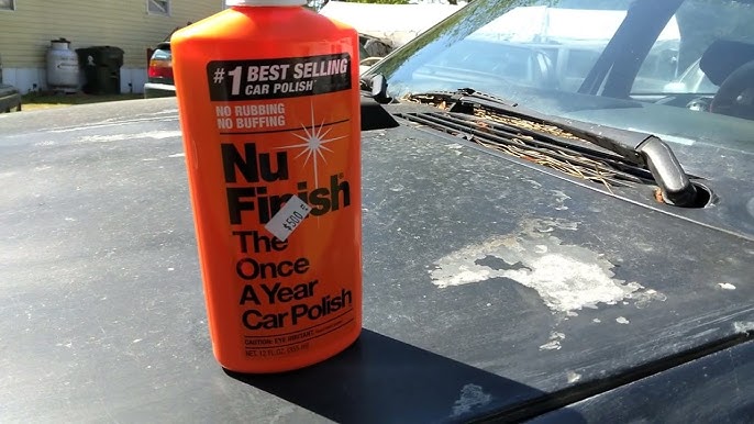 Nu finish car polish before and after 