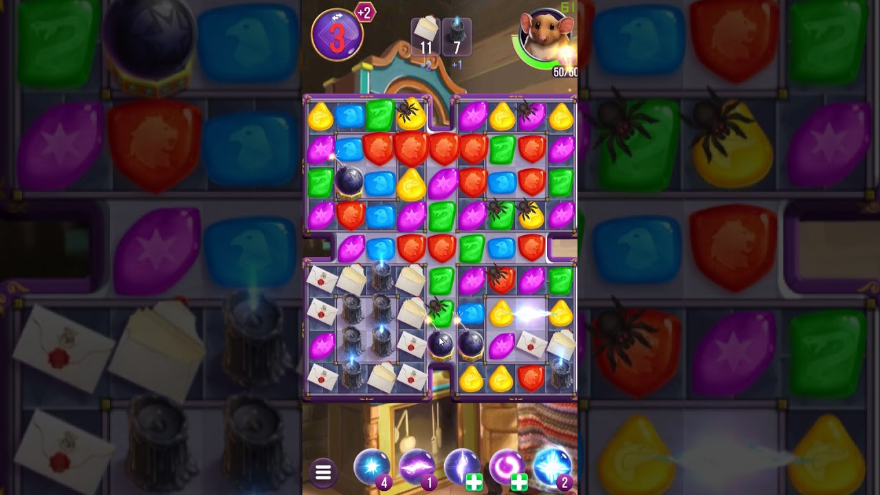 Harry Potter: Puzzles & Spells level 813 no boosters
