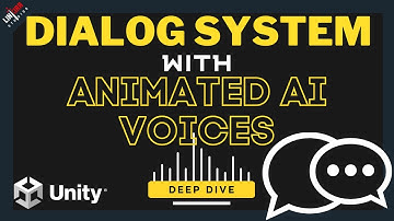 Unity Tutorial - AI Voice and Animated Dialog System