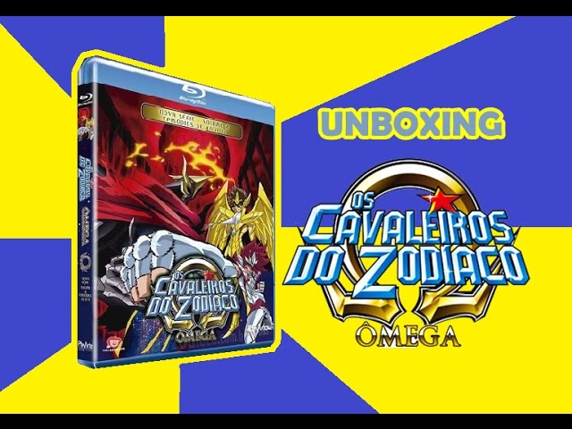 DVD Os Cavaleiros do Zodíaco Ômega: 2º Temporada - BOX 5 - UNBOXING 