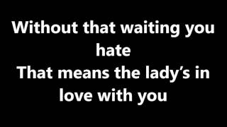 The Lady&#39;s In Love With You Song Lyrics Video – Lady Gaga