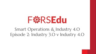 Industry 3.0 vs Industry 4.0