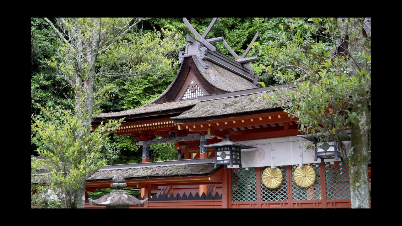 宇太水分神社 奈良県宇陀市 Youtube