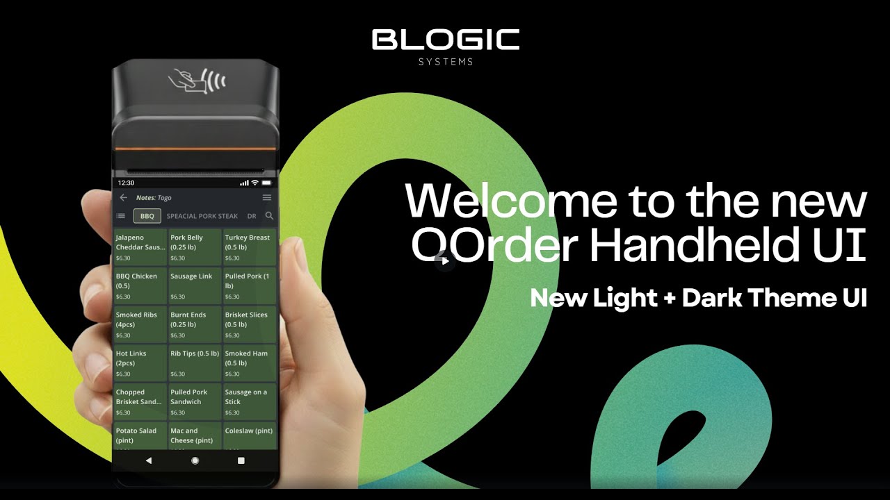 QOrder: New Light & Dark Theme UI Walkthrough - YouTube
