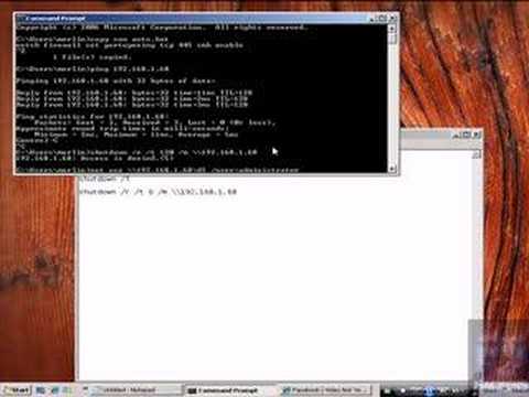 Remote ShutDown(Windows Hacking)