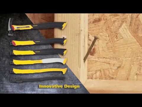 Технология AntiVibe в молотках Stanley FatMax