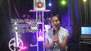 Video thumbnail of "Before the next teardrop falls - Freddy Fender
(cover) Yudith Rosales"