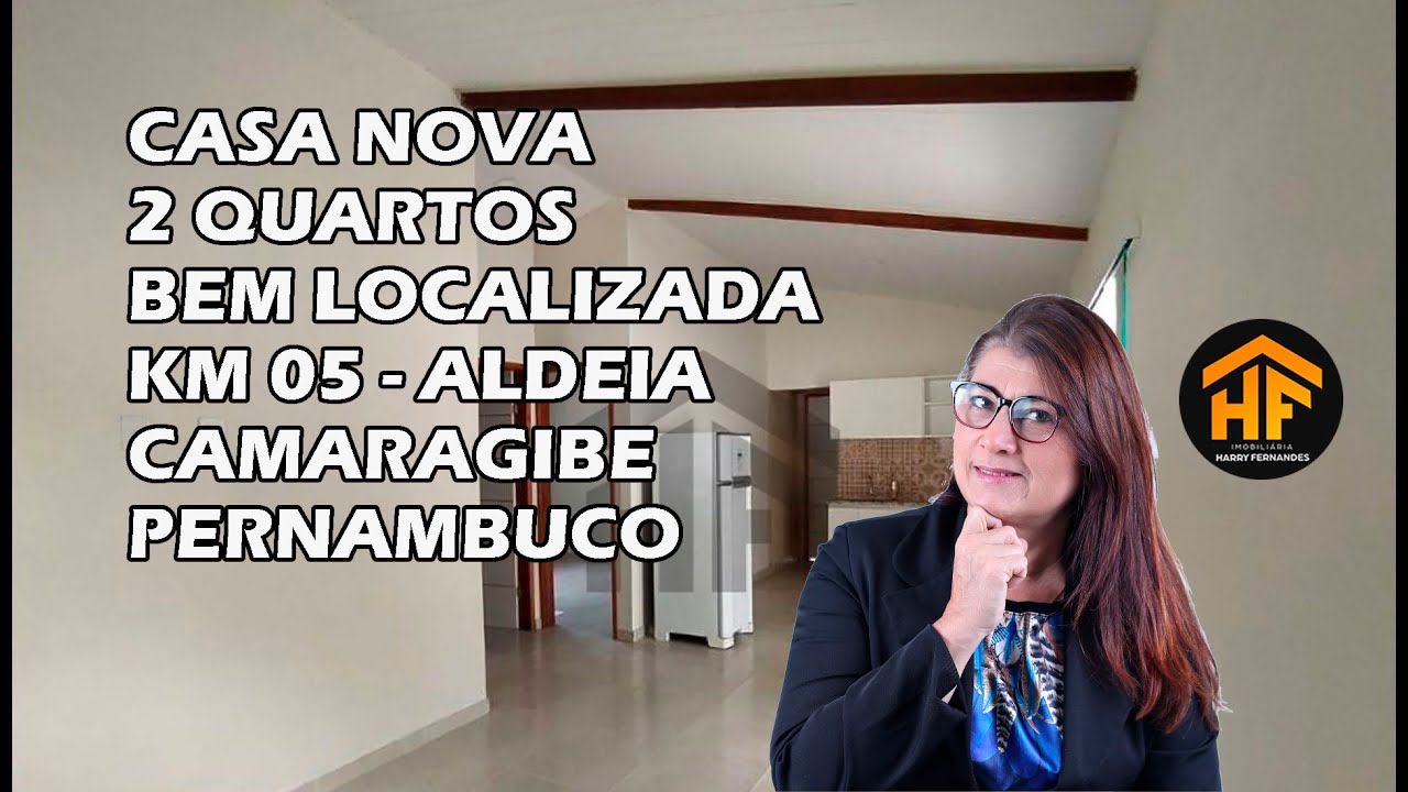 Ótima Casa com 2 Quartos, Km 05  em Aldeia, Camaragibe, Pernambuco