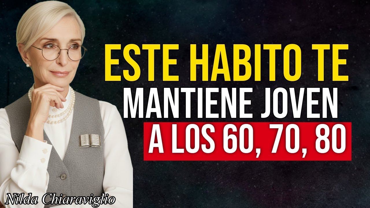 Los Únicos 9 Hábitos que Frenan el Envejecimiento Después de los 60 | Nilda Chiaraviglio