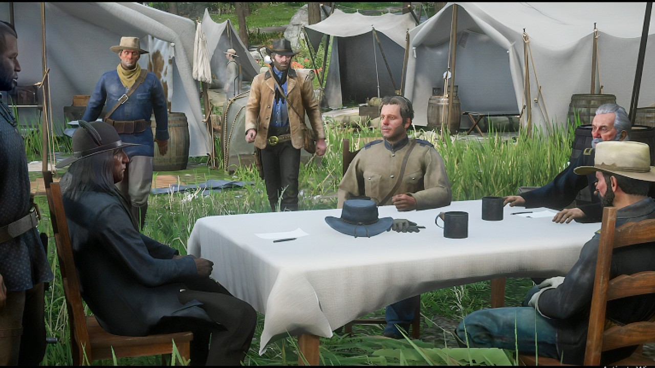The Fine Art Of Conversation - Red Dead Redemption 2 - YouTube