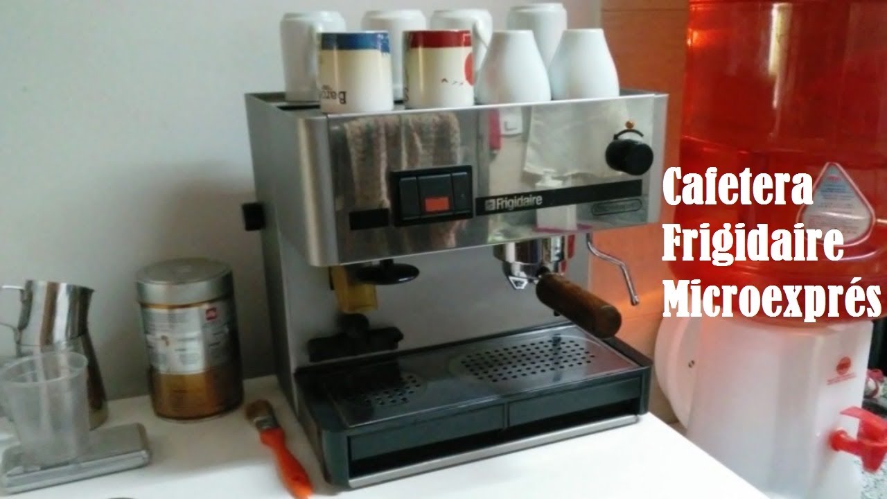 cafetera Frigidaire Microexprés/Criollo - YouTube